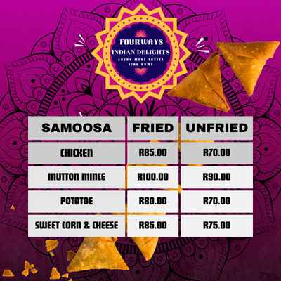 SAMOOSA PRICING